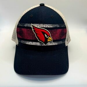 Arizona Cardinals '47 Interlude MVP Trucker Snapback Hat - Black/White